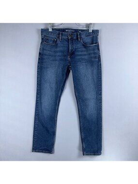 Banana Republic Legacy Jeans Straight Fit Mens Size 32x30 Blue Medium Wash